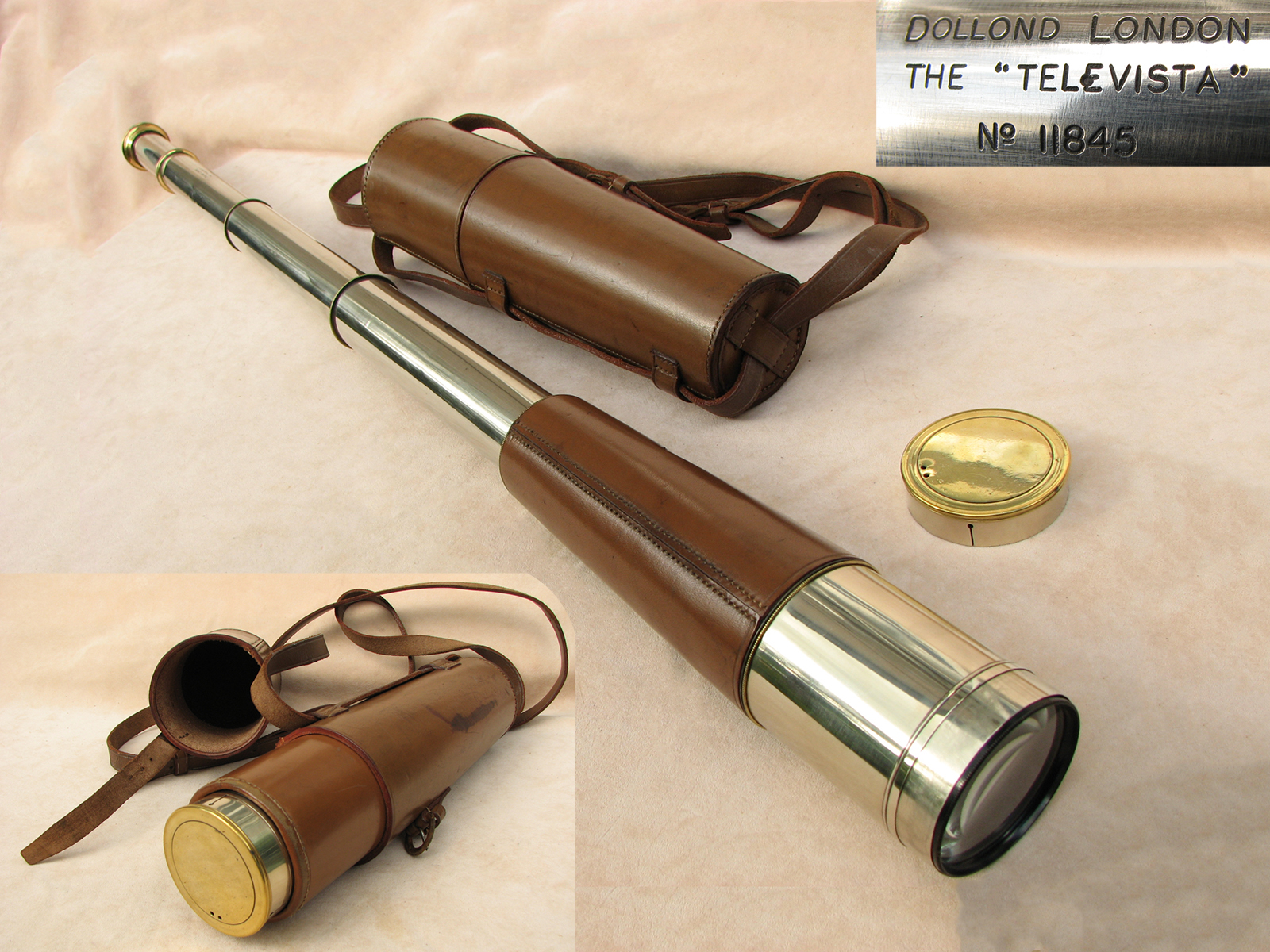 Dollond 'Televista' pancratic field telescope to 40x magnification